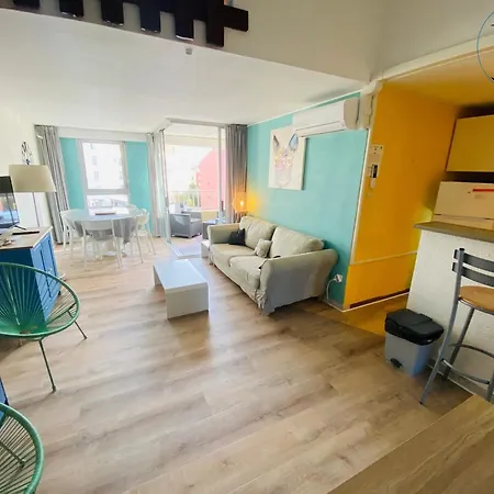 T4 Le Trente Cinq 3 & Climatisation Agde